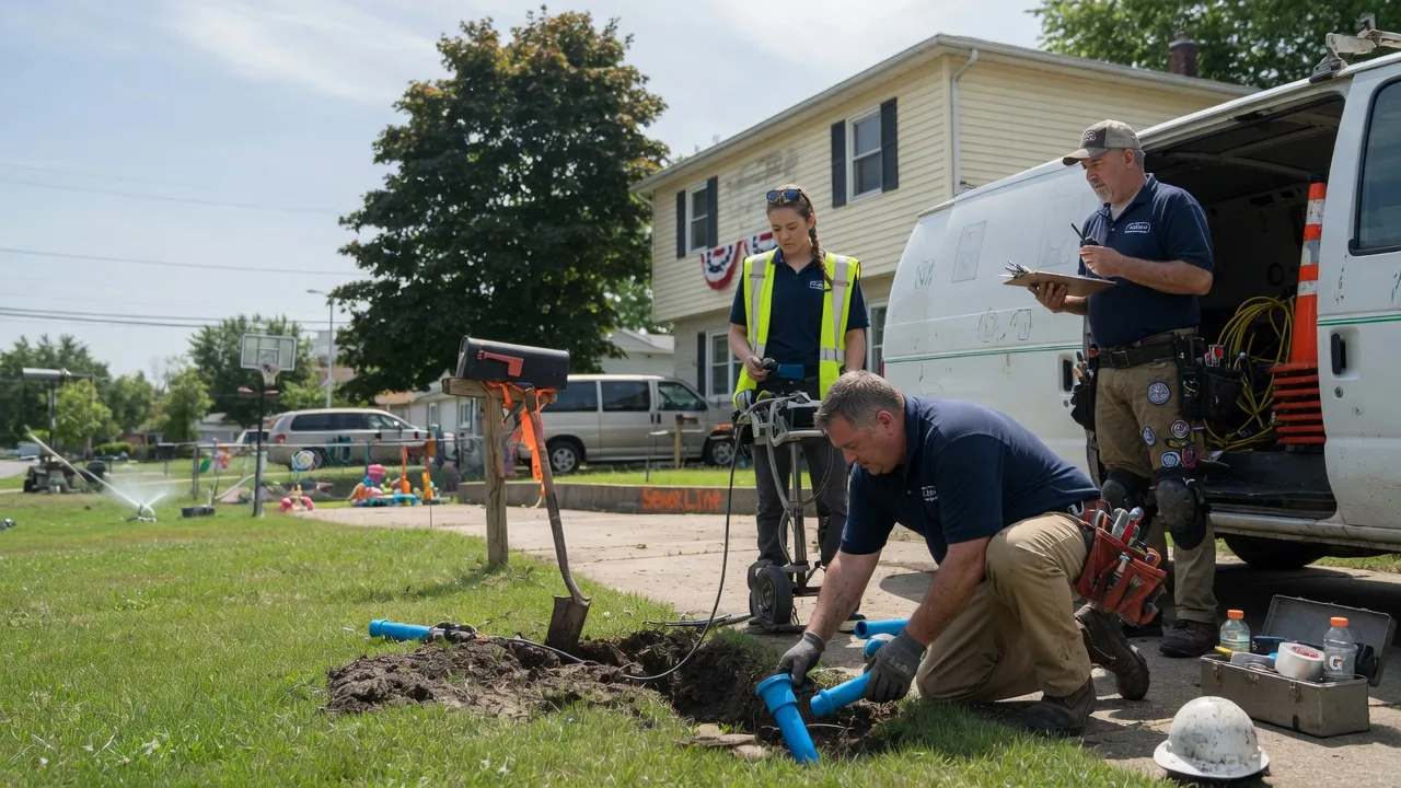 Slab Leak Repair in Columbus, KS near me